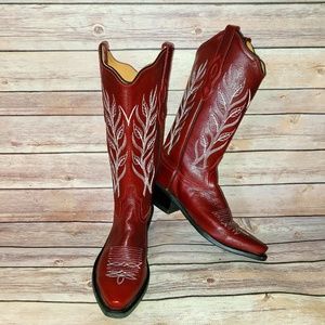 Old West Women's Fashion Western Cowboy Boot Sz7